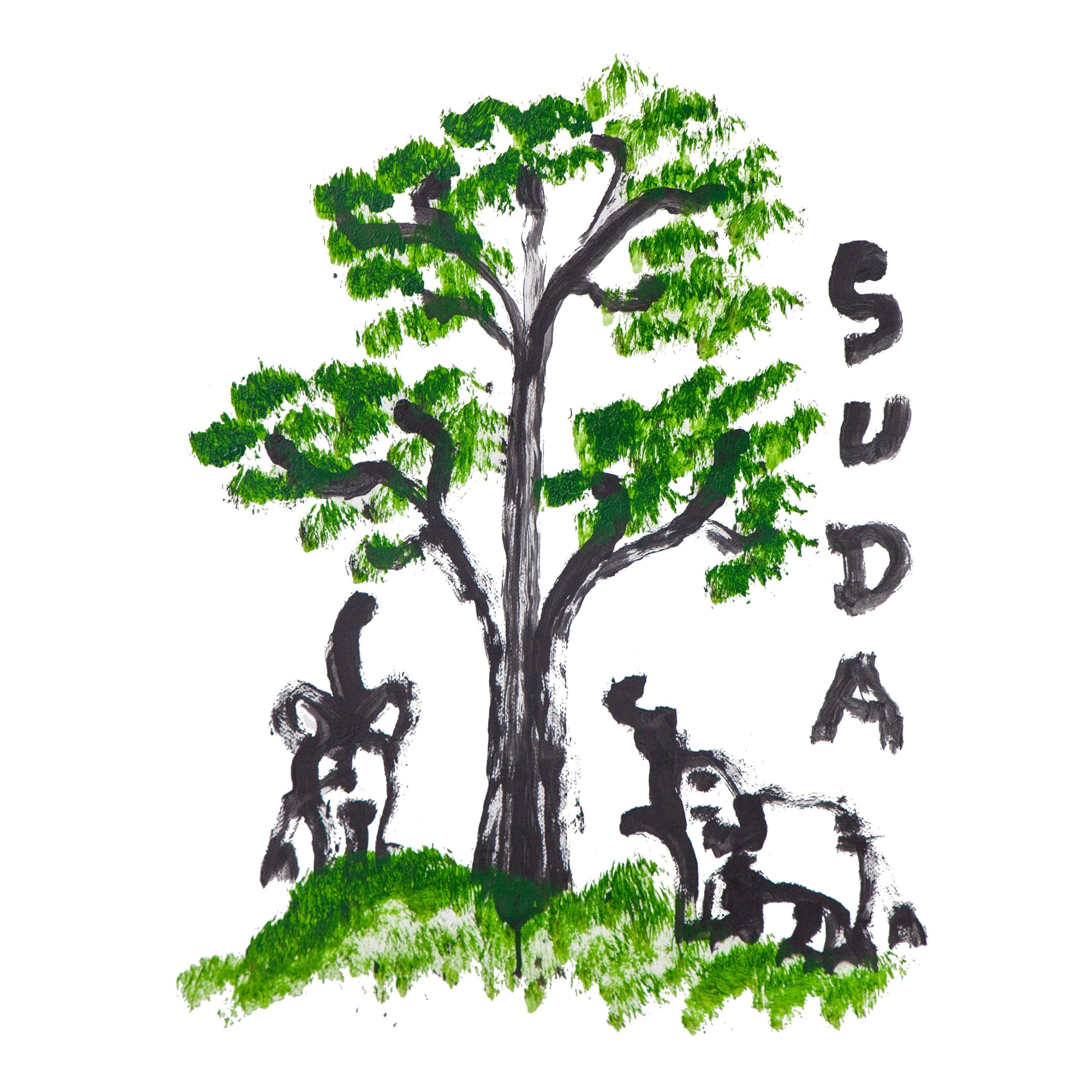 Painting made by Elephant Suda in Thailand.