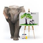 Poster prints from Elephant Sudas painting.