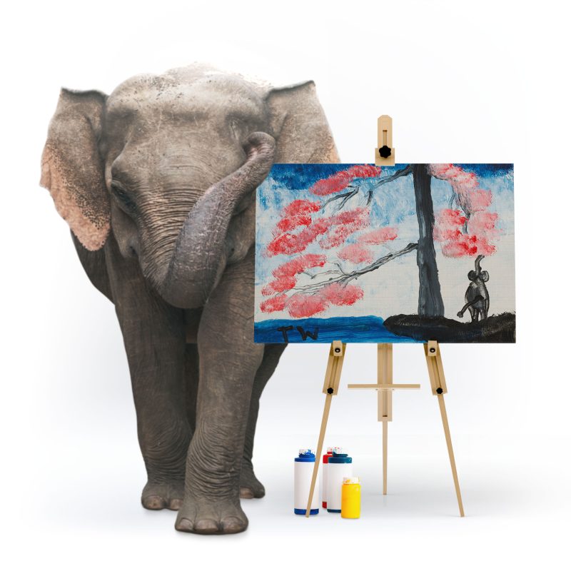Poster prints from Elephant Tunwas painting.